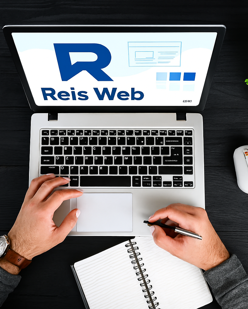 Reis-Web-Designer-Tela-noteebok-Criação-de-site-responsivo 2